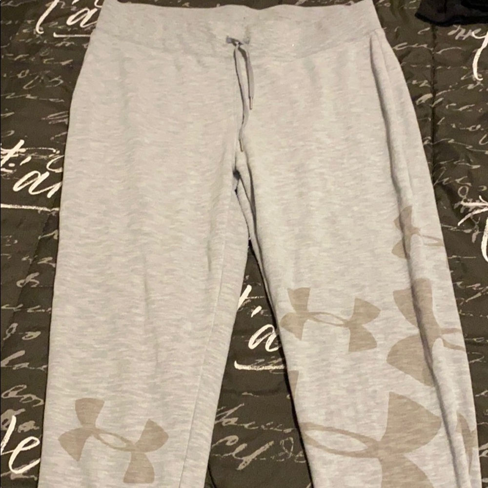 Under Armour Gray Sweatpants